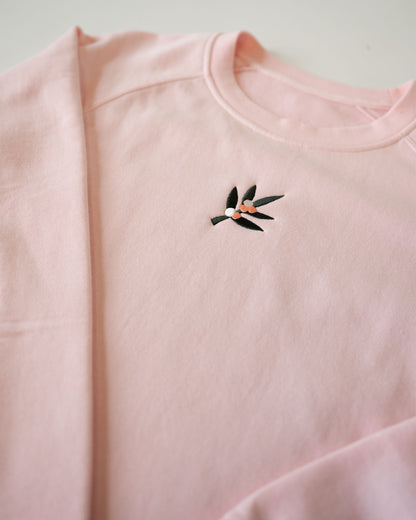 BIENVENUE EMBROIDERED PULLOVER